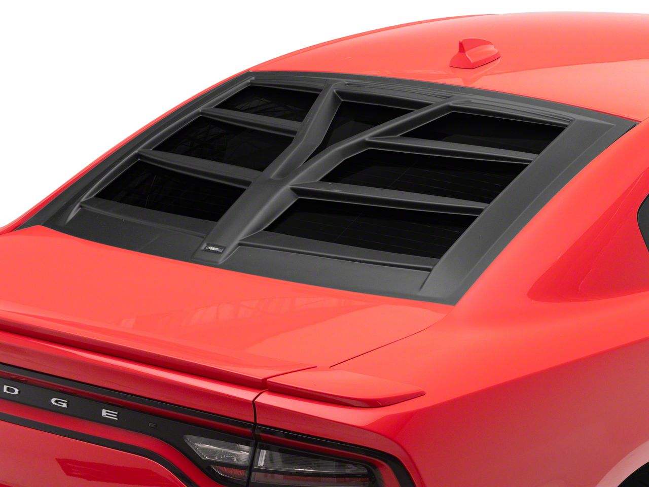 Charger Torch Rear Window Louvers Satin Black Charger Free Shipping