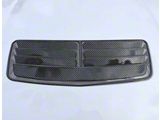 Hood Vent Accent Trim; Raw Carbon Fiber (24-25 Mustang GT, Dark Horse)