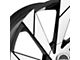 Strada Moto Gloss Black Machined Wheel; 20x8.5 (06-10 RWD Charger)