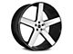 Strada Perfetto Gloss Black Machined Wheel; 20x9.5 (06-10 RWD Charger)