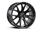 Strada OE Replica Hellcat Stealth Black Wheel; 22x9; 18mm Offset (06-10 RWD Charger)