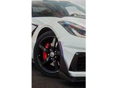 Striker Lights RGB Side Markers; Smoked (14-19 Corvette C7)