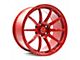 Superspeed Wheels RF03RR Hyper Red Wheel; 18x8.5 (05-09 Mustang)