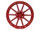 Superspeed Wheels RF03RR Hyper Red Wheel; 18x8.5 (05-09 Mustang)