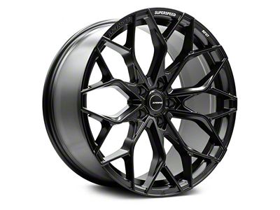Superspeed Wheels RF07 Matte Black Wheel; 20x10 (06-10 RWD Charger)