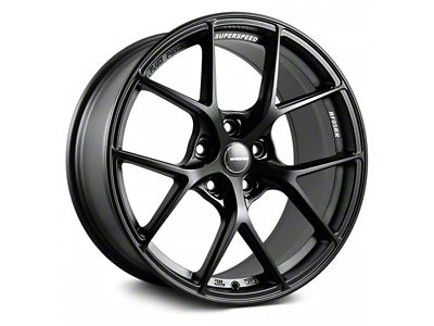 Superspeed Wheels RF05RR Matte Black Wheel; 19x9.5; 25mm Offset (10-15 Camaro, Excluding Z/28 & ZL1)