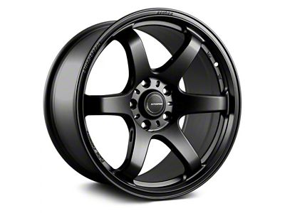 Superspeed Wheels RF06RR Matte Black Wheel; 18x9.5; 38mm Offset (10-15 Camaro LS, LT)