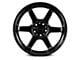 Superspeed Wheels RF06RR Matte Black Wheel; 18x8.5 (10-14 Mustang GT w/o Performance Pack, V6)