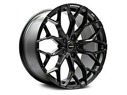 Superspeed Wheels RF07 Matte Black Wheel; Rear Only; 20x10.5 (15-23 Mustang GT, EcoBoost, V6)