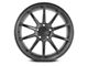 Superspeed Wheels RF03RR Matte Gunmetal Wheel; 18x9.5 (16-24 Camaro LS, LT, LT1)