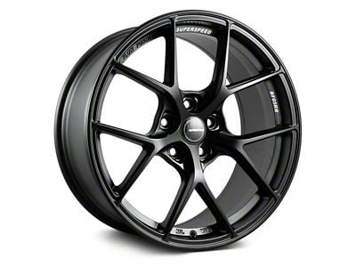 Superspeed Wheels RF05RR Matte Black Wheel; 19x8.5 (16-24 Camaro, Excluding ZL1)