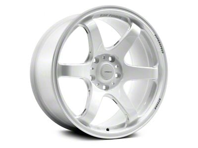 Superspeed Wheels RF06RR Speed White Wheel; 18x9.5; 38mm Offset (16-24 Camaro LS, LT, LT1)