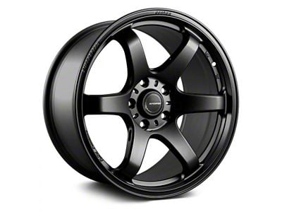 Superspeed Wheels RF06RR Matte Black Wheel; 18x9.5; 38mm Offset (15-23 Mustang EcoBoost w/o Performance Pack, V6)