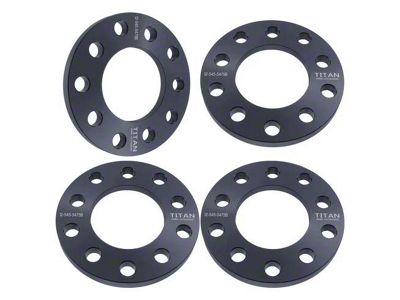 Titan Wheel Accessories 1/2-Inch Wheel Spacers; Set of Four (10-24 Camaro)