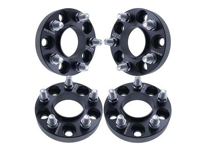 Titan Wheel Accessories 1.25-Inch Hubcentric Wheel Spacers; Set of Four (06-23 Charger)