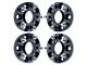 Titan Wheel Accessories 1-Inch Hubcentric Wheel Spacers; Set of Four (94-14 Mustang)