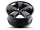 Charger SRT-8 Satin Black Wheel; 22x9; 18mm Offset (06-10 RWD Charger)