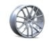 Touren TR60 Hyper Silver Wheel; 18x8 (05-09 Mustang GT, V6)