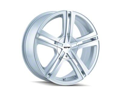 Touren TR62 Gloss Hyper Silver Machined Wheel; 18x7.5 (05-09 Mustang GT, V6)