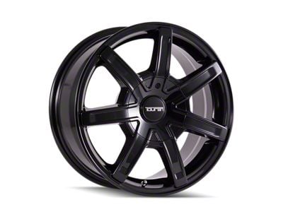 Touren TR65 Gloss Black Wheel; 17x7.5 (05-09 Mustang GT, V6)