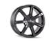 Touren TR65 Matte Gunmetal Wheel; 17x7.5 (05-09 Mustang GT, V6)