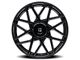 Touren TR66 Gloss Black Wheel; 17x8 (05-09 Mustang GT, V6)