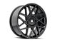 Touren TR66 Gloss Black Wheel; 20x9 (05-09 Mustang)