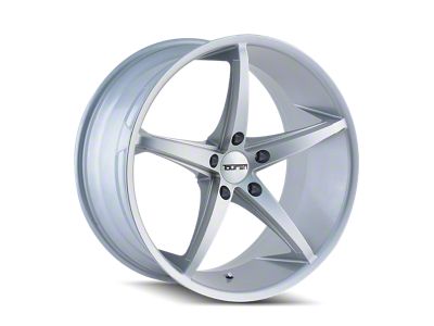 Touren TR70 Gloss Silver Milled Wheel; 18x8 (05-09 Mustang)