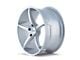 Touren TR70 Gloss Silver Milled Wheel; 20x8.5 (05-09 Mustang)