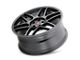 Touren TR74 Matte Black Wheel; 17x8 (05-09 Mustang GT, V6)