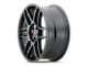 Touren TR74 Matte Black Wheel; 17x8 (05-09 Mustang GT, V6)