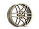 Touren TR74 Matte Gold Wheel; 17x8 (05-09 Mustang GT, V6)