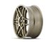 Touren TR74 Matte Gold Wheel; 17x8 (05-09 Mustang GT, V6)