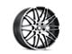 Touren TR75 Matte Black Brushed with Dark Wheel; 19x8.5; 35mm Offset (05-09 Mustang)