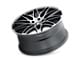 Touren TR75 Matte Black Brushed with Dark Wheel; 19x8.5; 35mm Offset (05-09 Mustang)