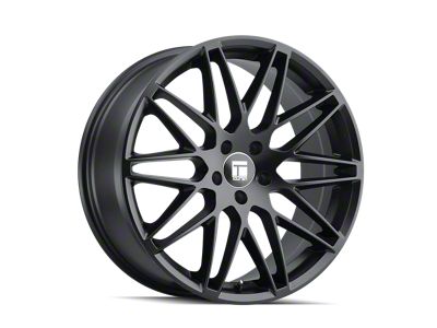 Touren TR75 Matte Black Wheel; 18x8 (05-09 Mustang GT, V6)