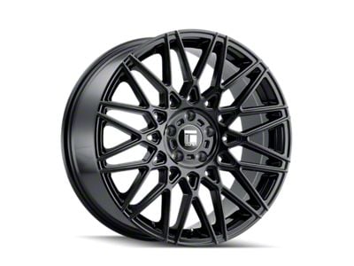 Touren TR78 Gloss Black Wheel; 18x8 (05-09 Mustang GT, V6)