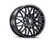 Touren TR78 Gloss Black Wheel; 18x8 (05-09 Mustang GT, V6)