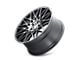 Touren TR78 Matte Black Brushed with Dark Wheel; 18x8 (05-09 Mustang GT, V6)