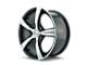 Touren TR9 Gloss Black Machined Wheel; 18x8 (05-09 Mustang GT, V6)