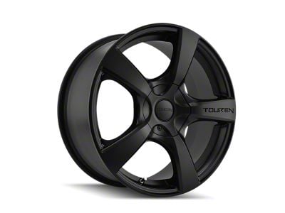 Touren TR9 Matte Black Wheel; 17x7 (05-09 Mustang GT, V6)