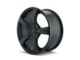 Touren TR9 Matte Black Wheel; 17x7 (05-09 Mustang GT, V6)