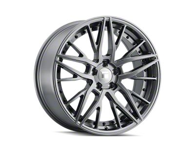 Touren TR93 Gloss Graphite Wheel; 18x8 (05-09 Mustang)