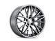 Touren TR93 Gloss Graphite Wheel; 18x8 (05-09 Mustang)