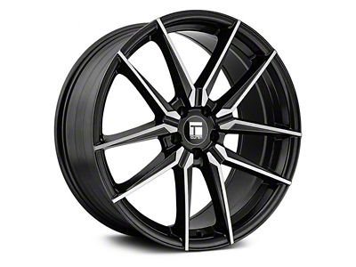 Touren TR94 Brushed with Dark Graphite Window Wheel; 18x8 (05-09 Mustang GT, V6)