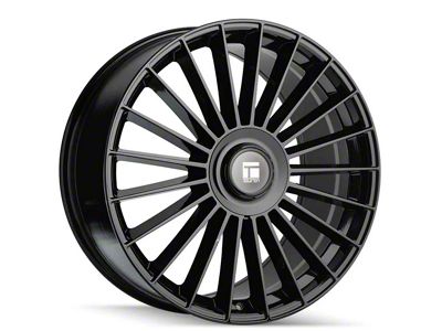 Touren TR10 Gloss Black Wheel; 22x9 (06-10 RWD Charger)