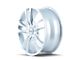 Touren TR22 Gloss Hyper Silver Wheel; 17x7 (06-10 Charger, Excluding SRT8)