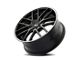 Touren TR60 Matte Black Wheel; 17x7.5 (06-10 Charger, Excluding SRT8)