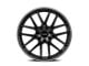 Touren TR60 Matte Black Wheel; 17x7.5 (06-10 Charger, Excluding SRT8)