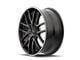 Touren TR60 Matte Black Wheel; 17x7.5 (06-10 Charger, Excluding SRT8)